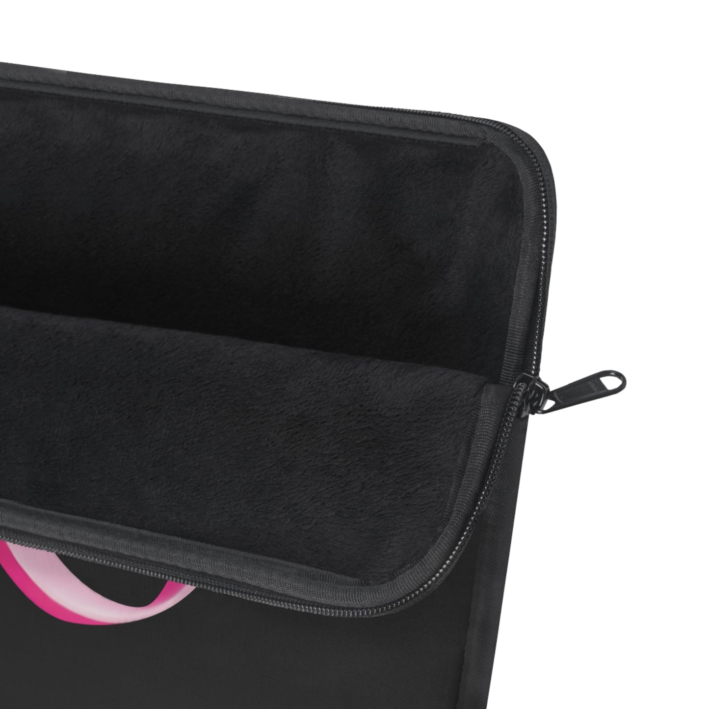 Pink Ribbon Persian calligraphy Laptop Sleeve