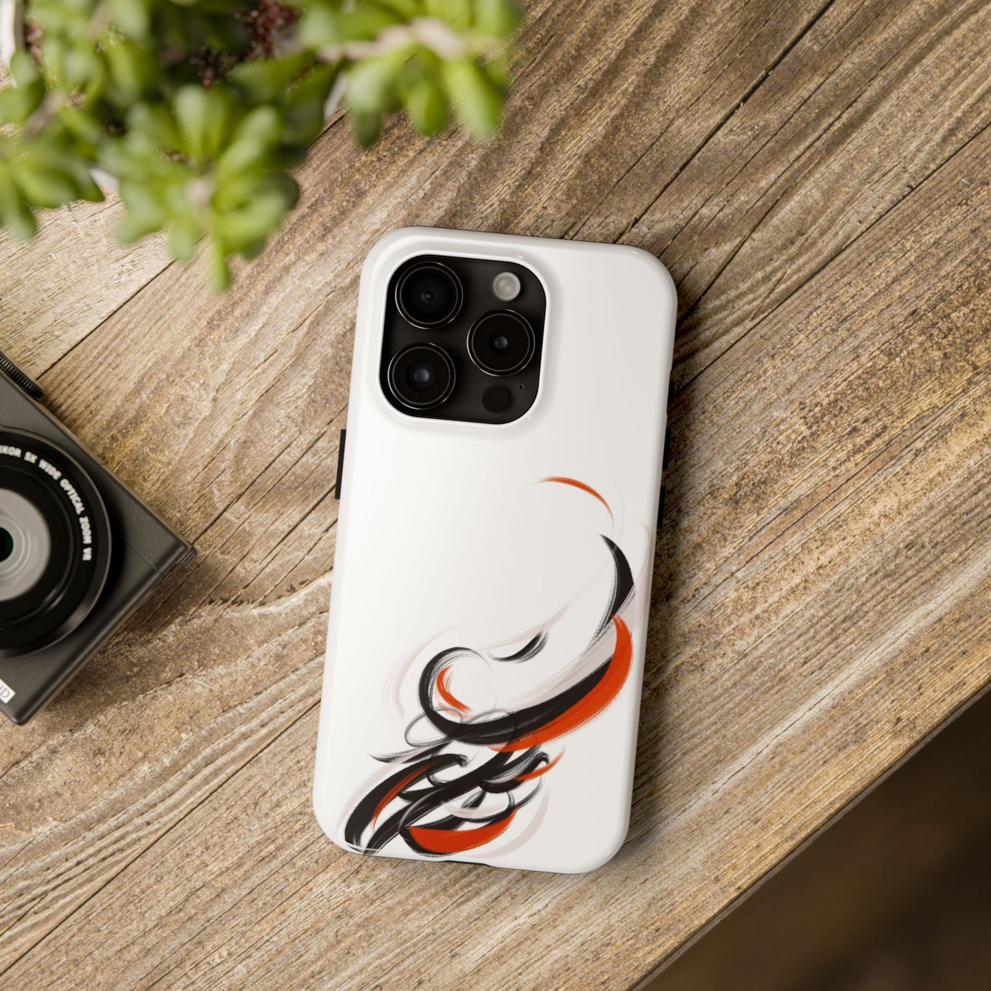 Phone Case Persian Calligraphy Modern Handwriting.