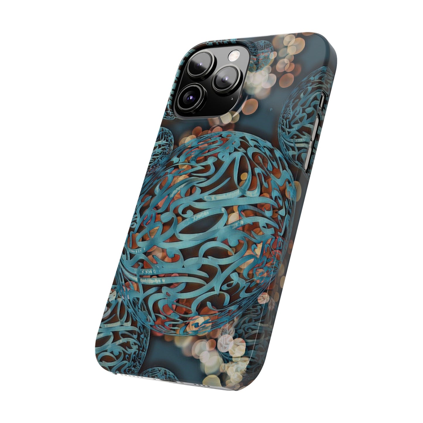 ' Modern Art Slim Phone Case -LOVE