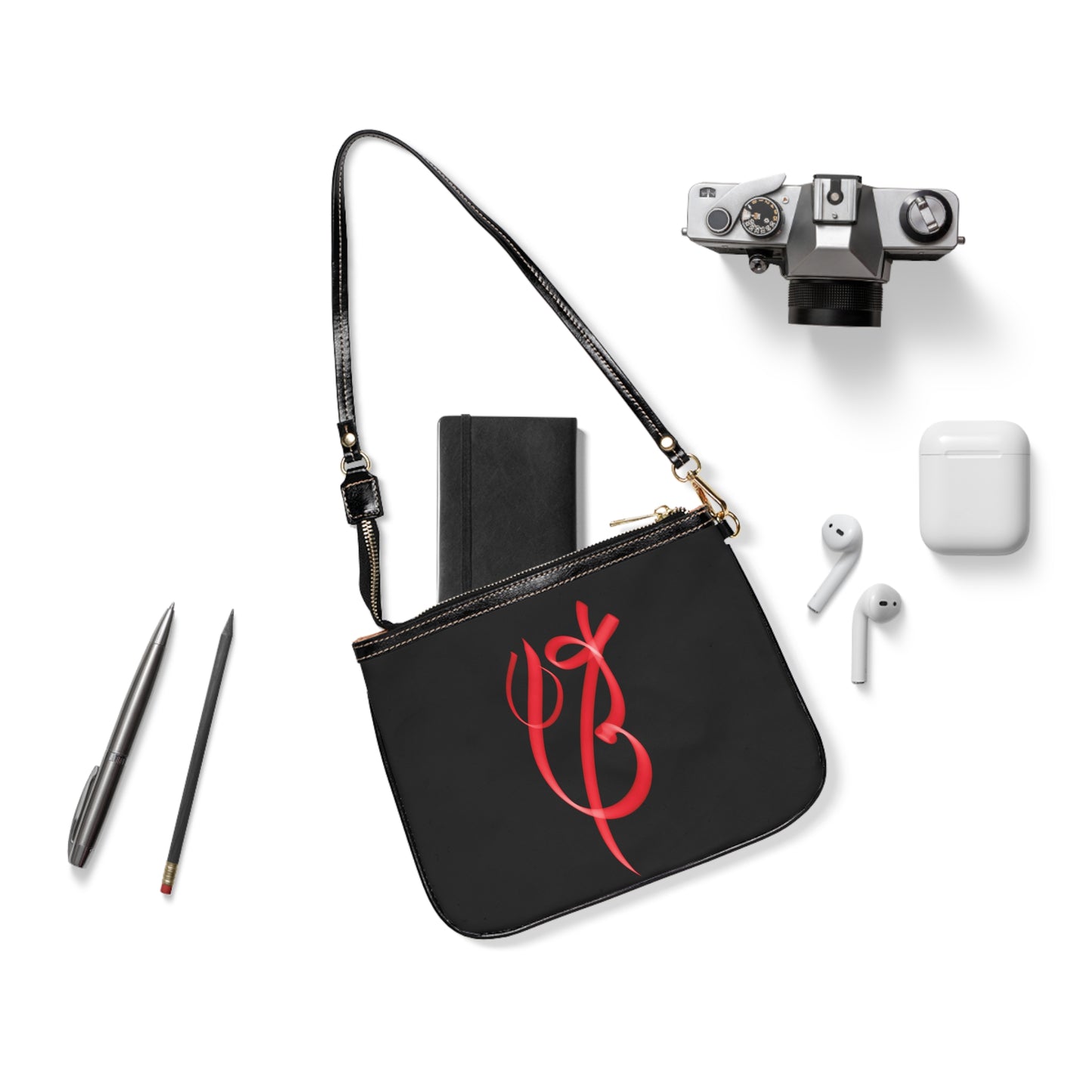 Modern art inspired beautiful girl Small Shoulder Bag