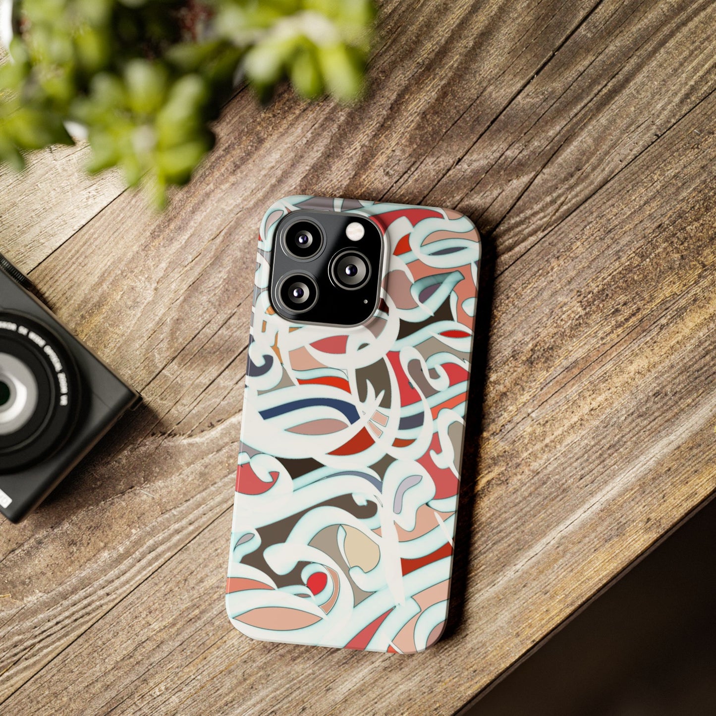 Copy of Copy of Copy of ' Modern Art  Slim Phone Case -LOVE