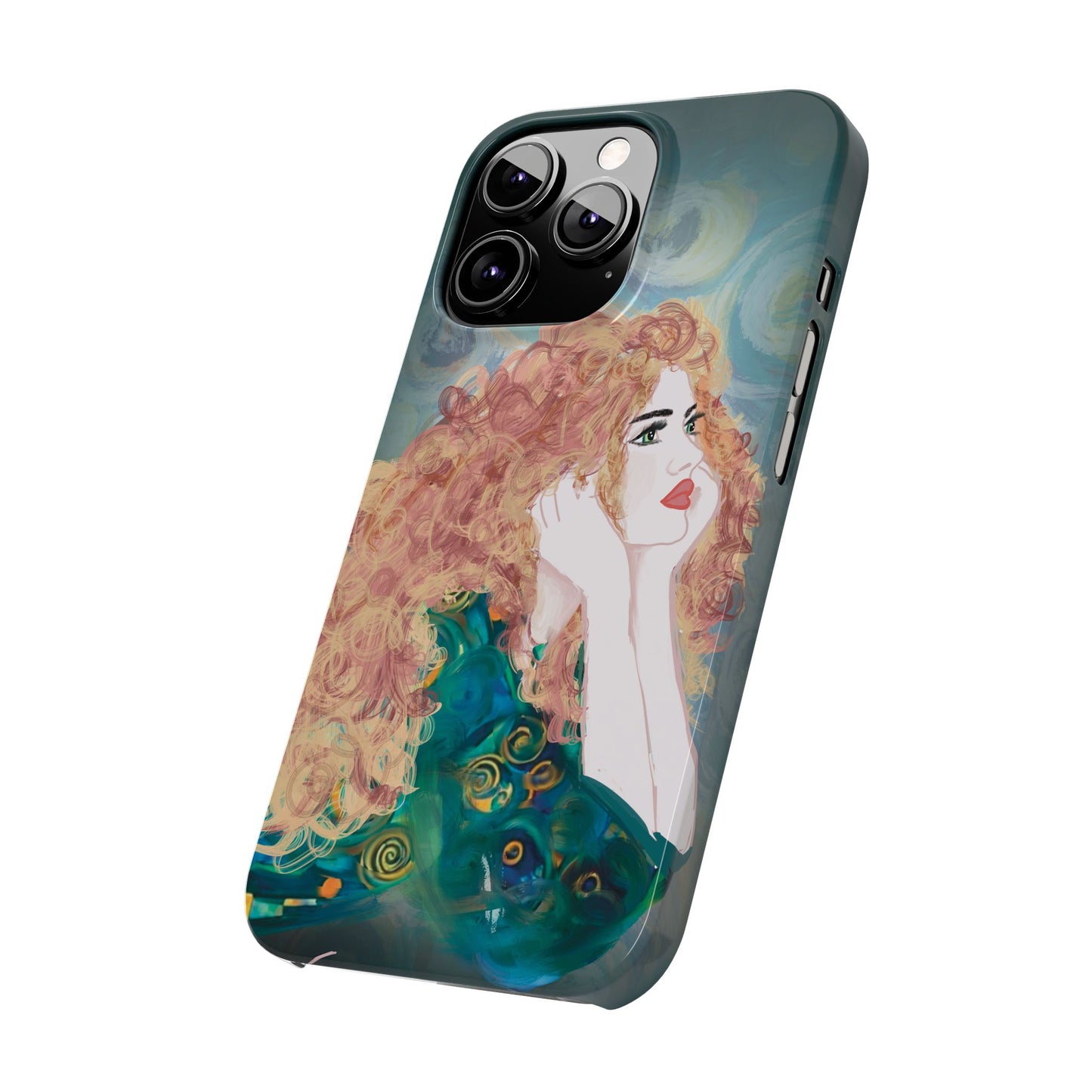 Copy of ' Modern Art  Slim Phone Case -LOVE
