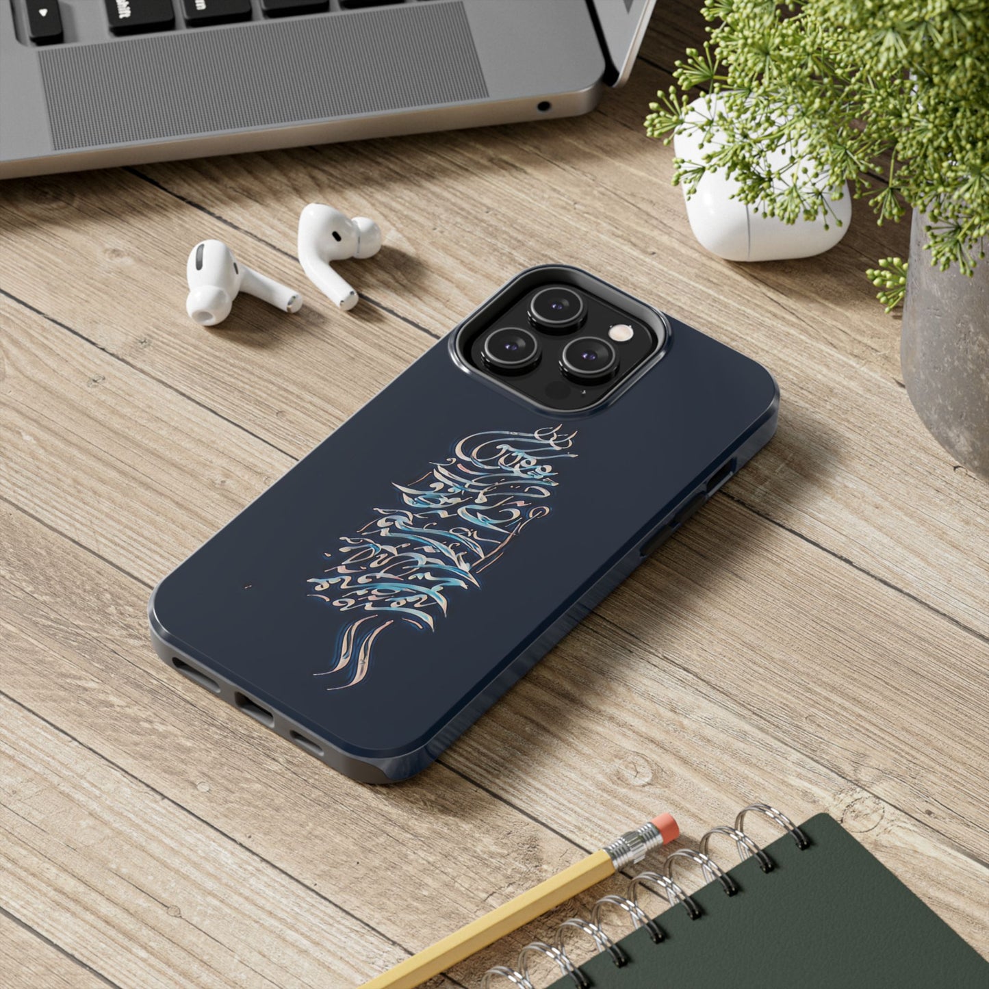Phone Case Persian Calligraphy Modern Handwriting