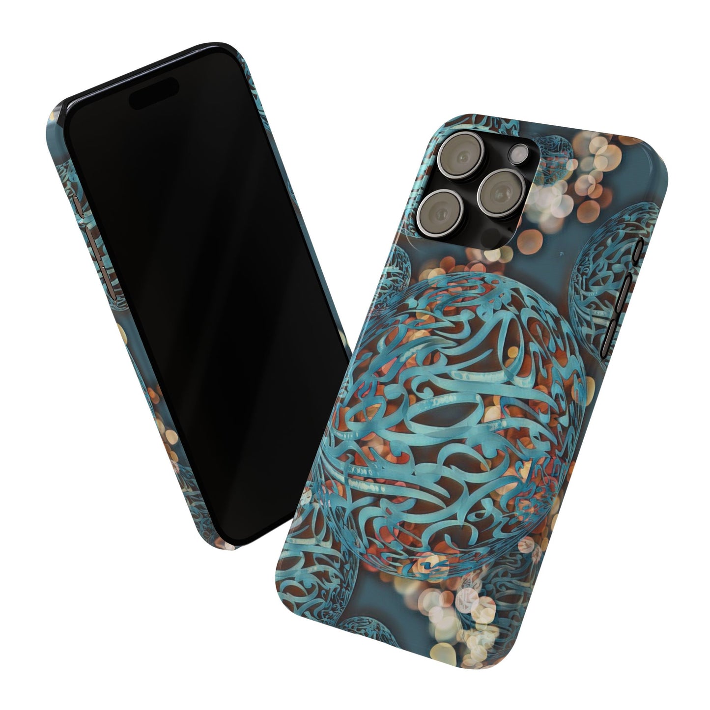 ' Modern Art Slim Phone Case -LOVE