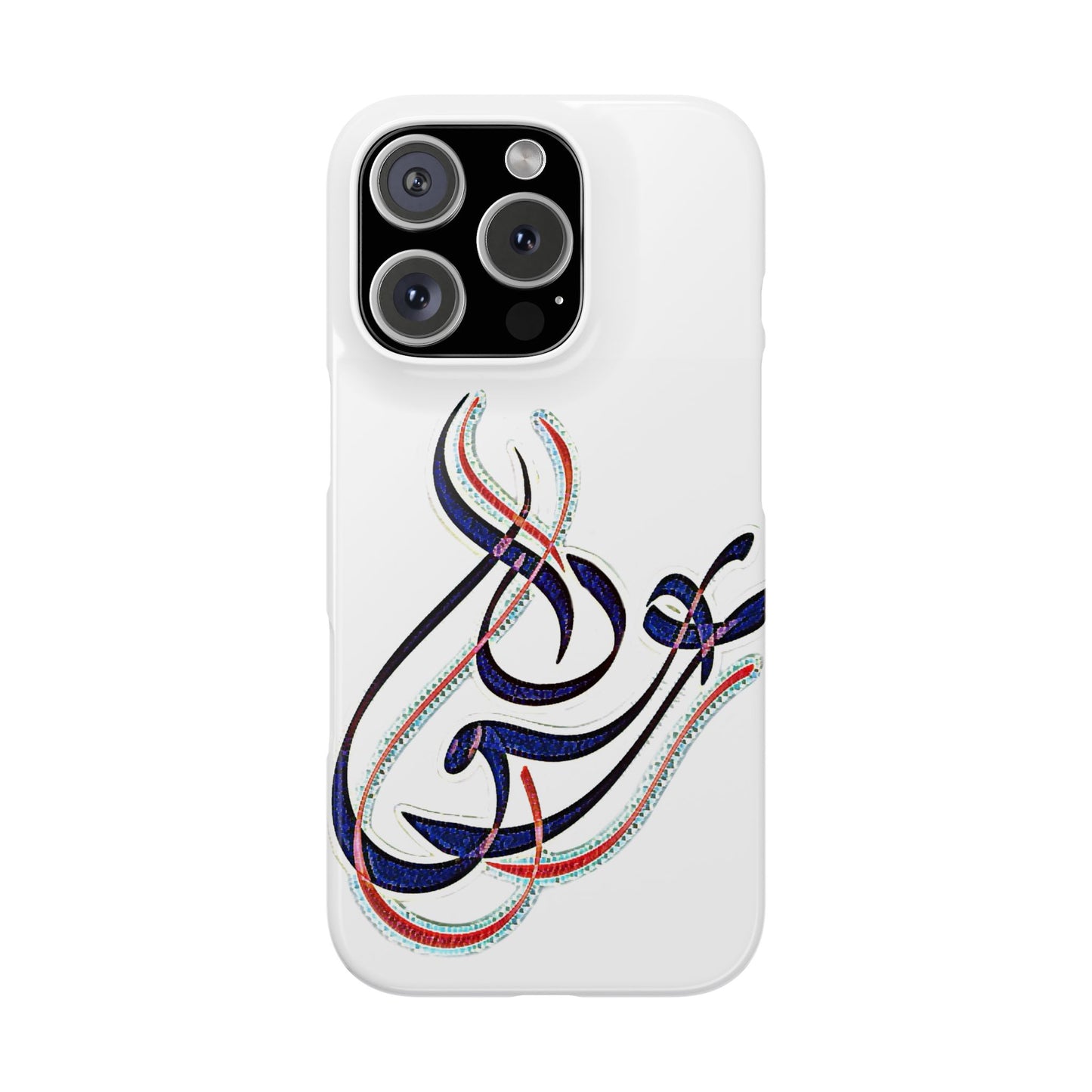 Modern Art Slim Phone Case - Eshgh (Love)