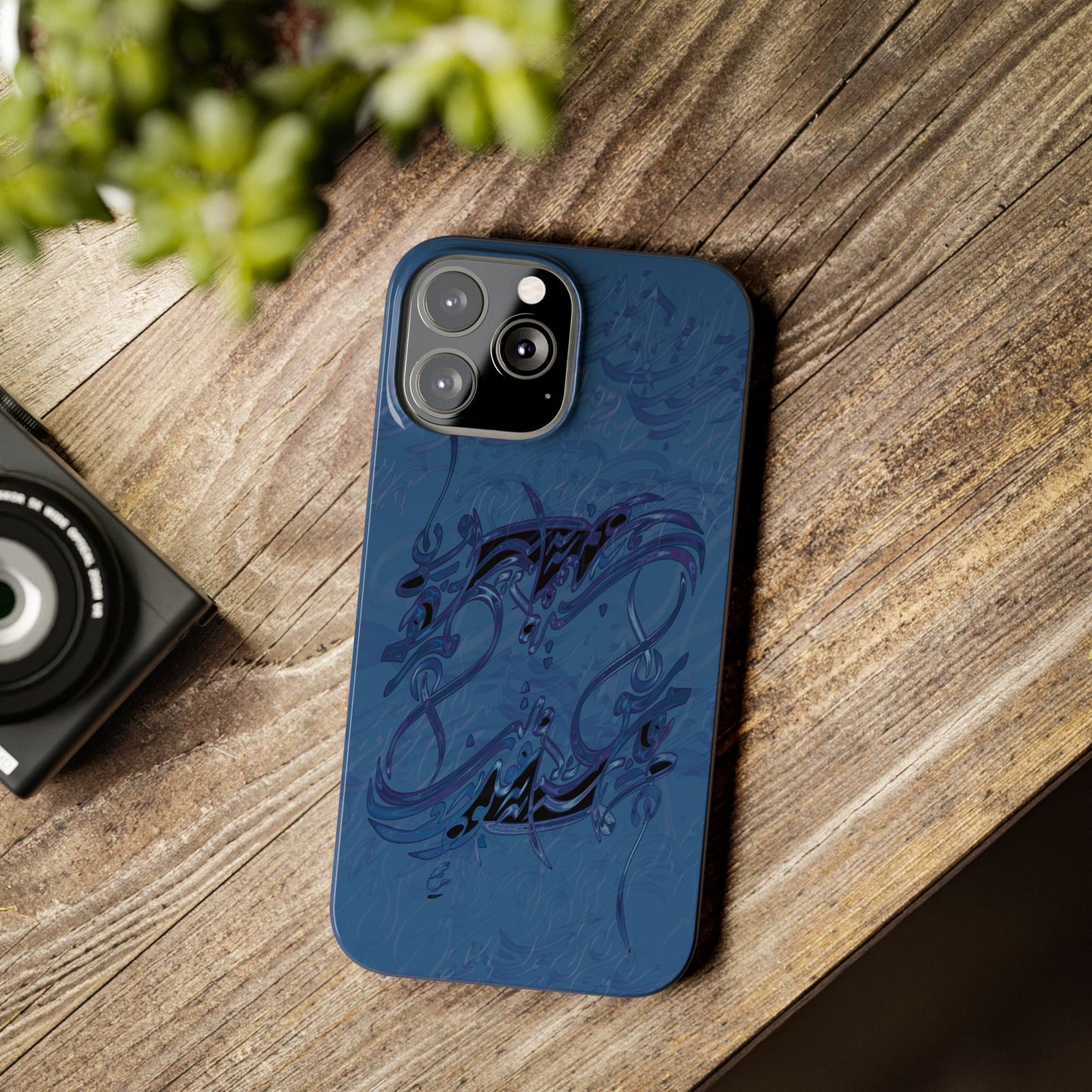 Copy of ' Modern Art Slim Phone Case -LOVE