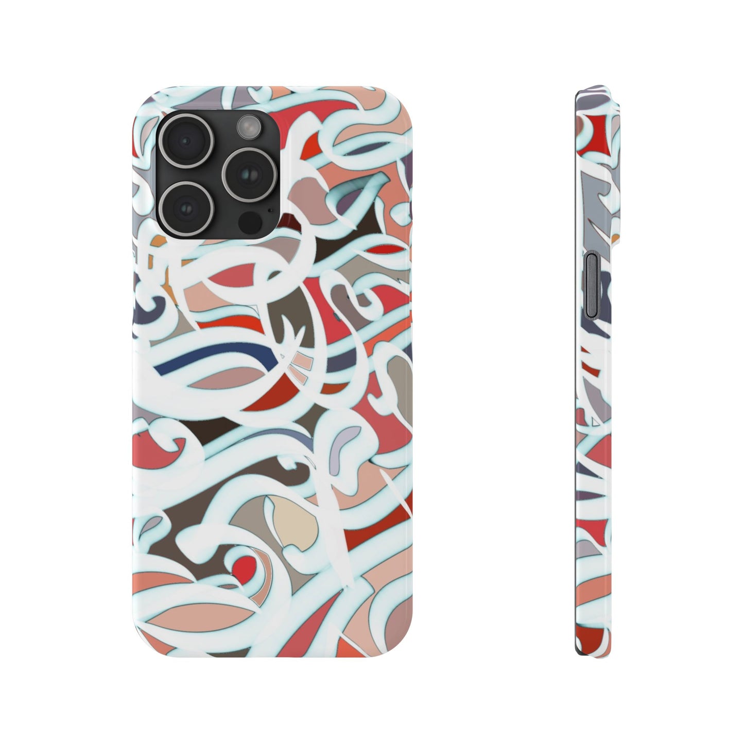 Copy of Copy of Copy of ' Modern Art  Slim Phone Case -LOVE