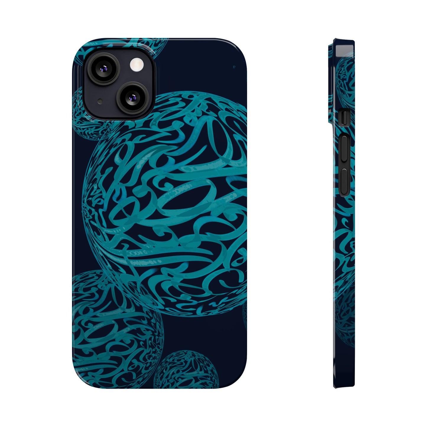 ' Modern Art Slim Phone Case -LOVE