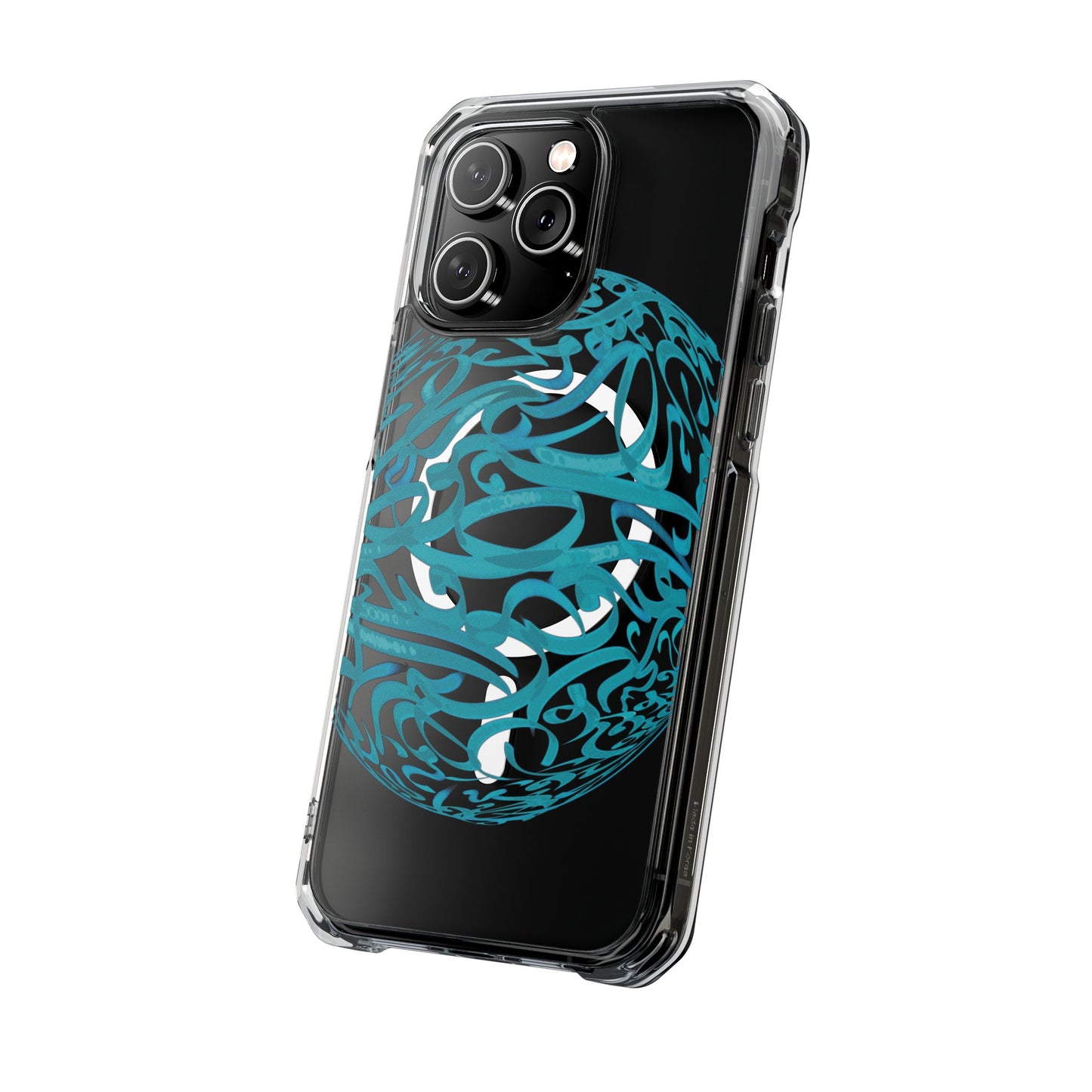 Copy of Copy of Phone Case - Pink Ribbon Persian Calligraphy Design - Magnetic Case