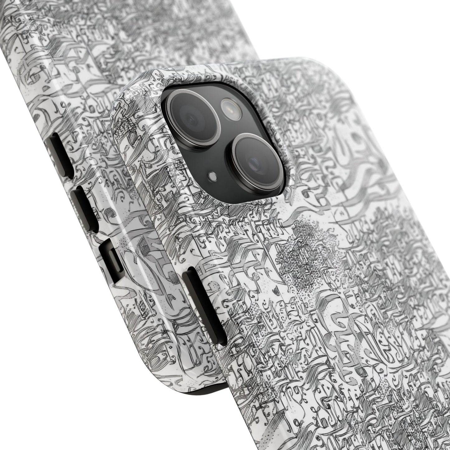 Phone Case Persian Calligraphy Modern Handwriting