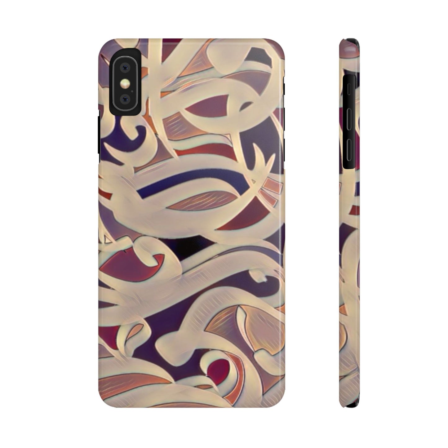 ' Modern Art Slim Phone Case -LOVE