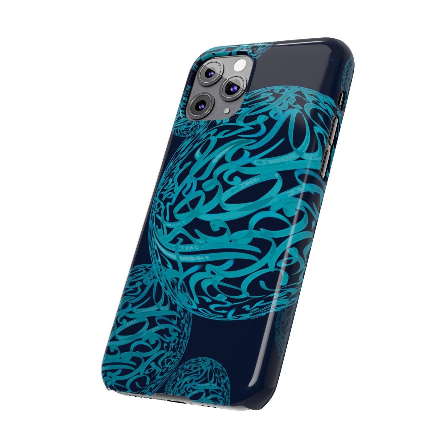 ' Modern Art Slim Phone Case -LOVE