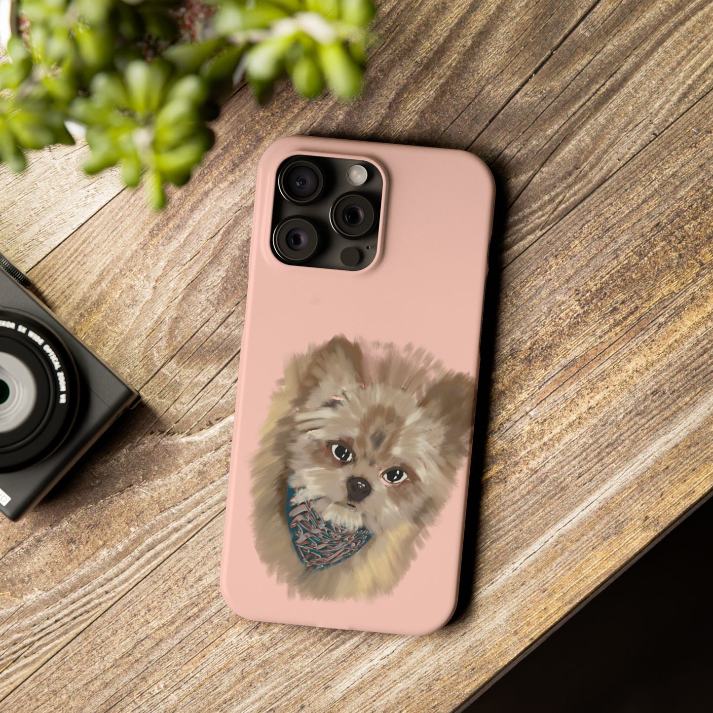 ' Modern Art Slim Phone Case-Lily