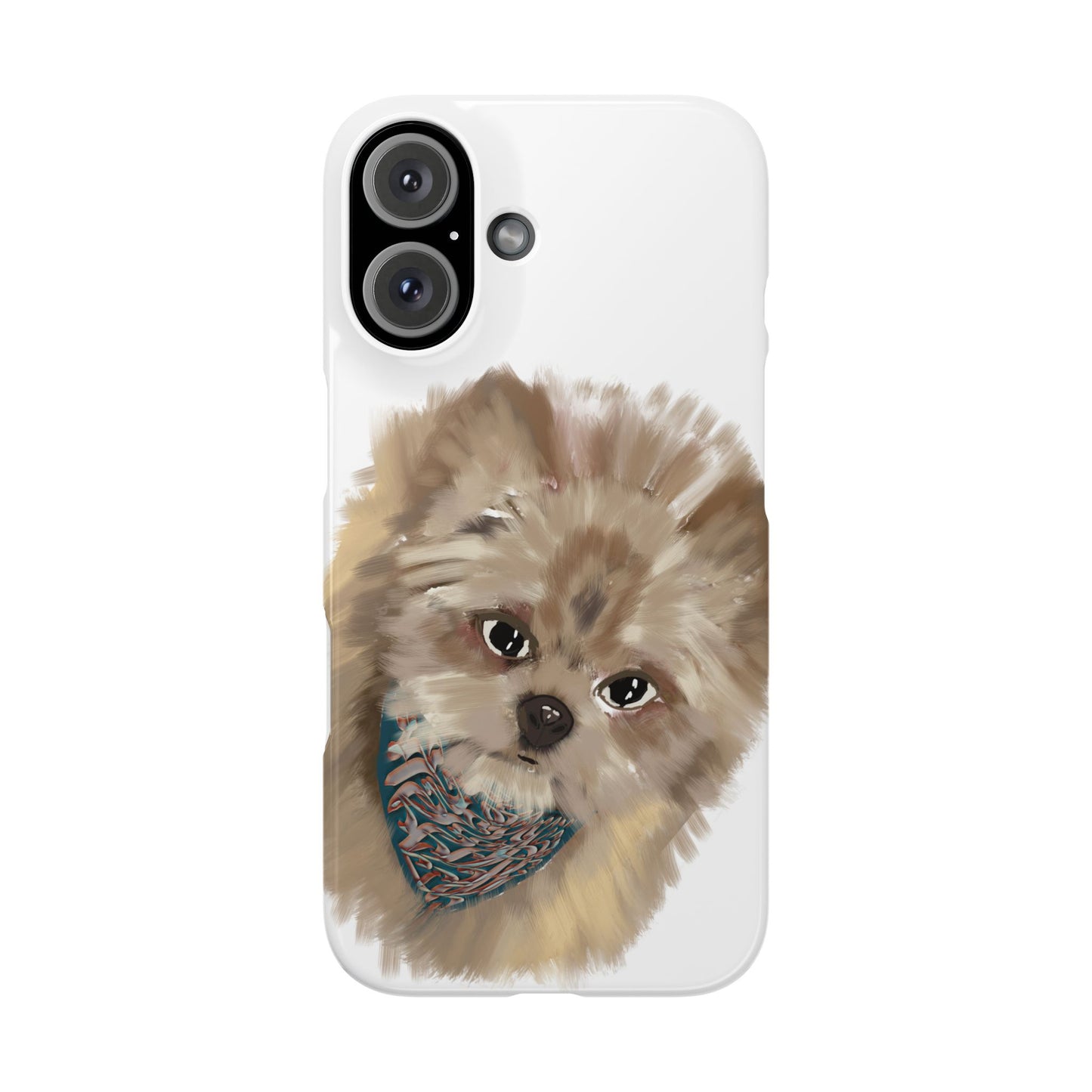' Modern Art Slim Phone Case-Lily