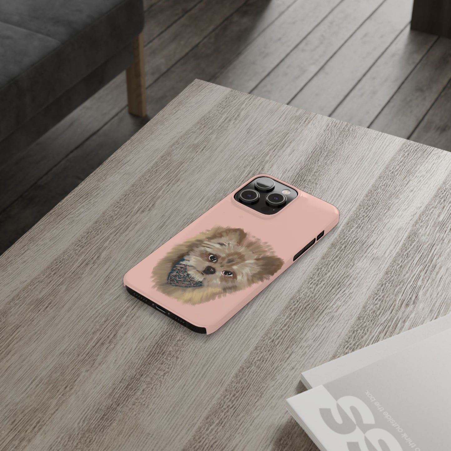 ' Modern Art Slim Phone Case-Lily