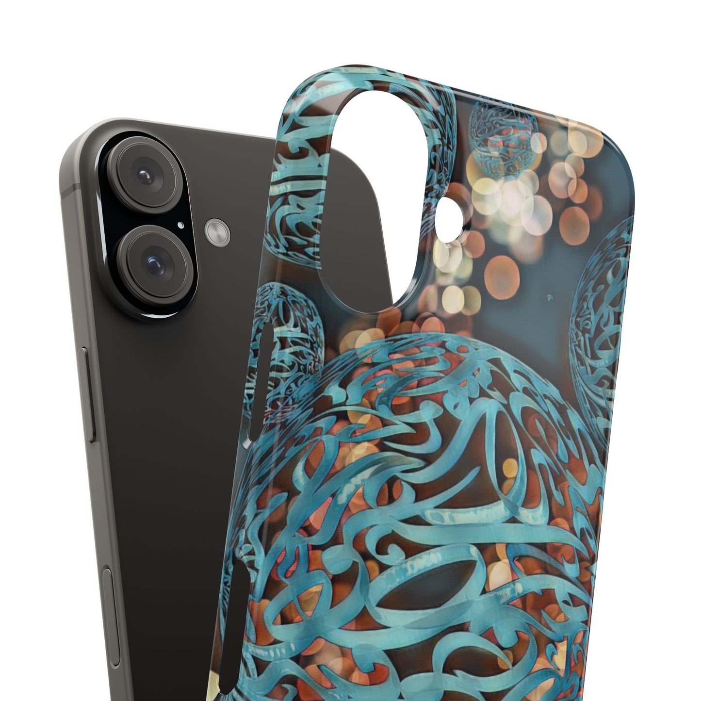 ' Modern Art Slim Phone Case -LOVE