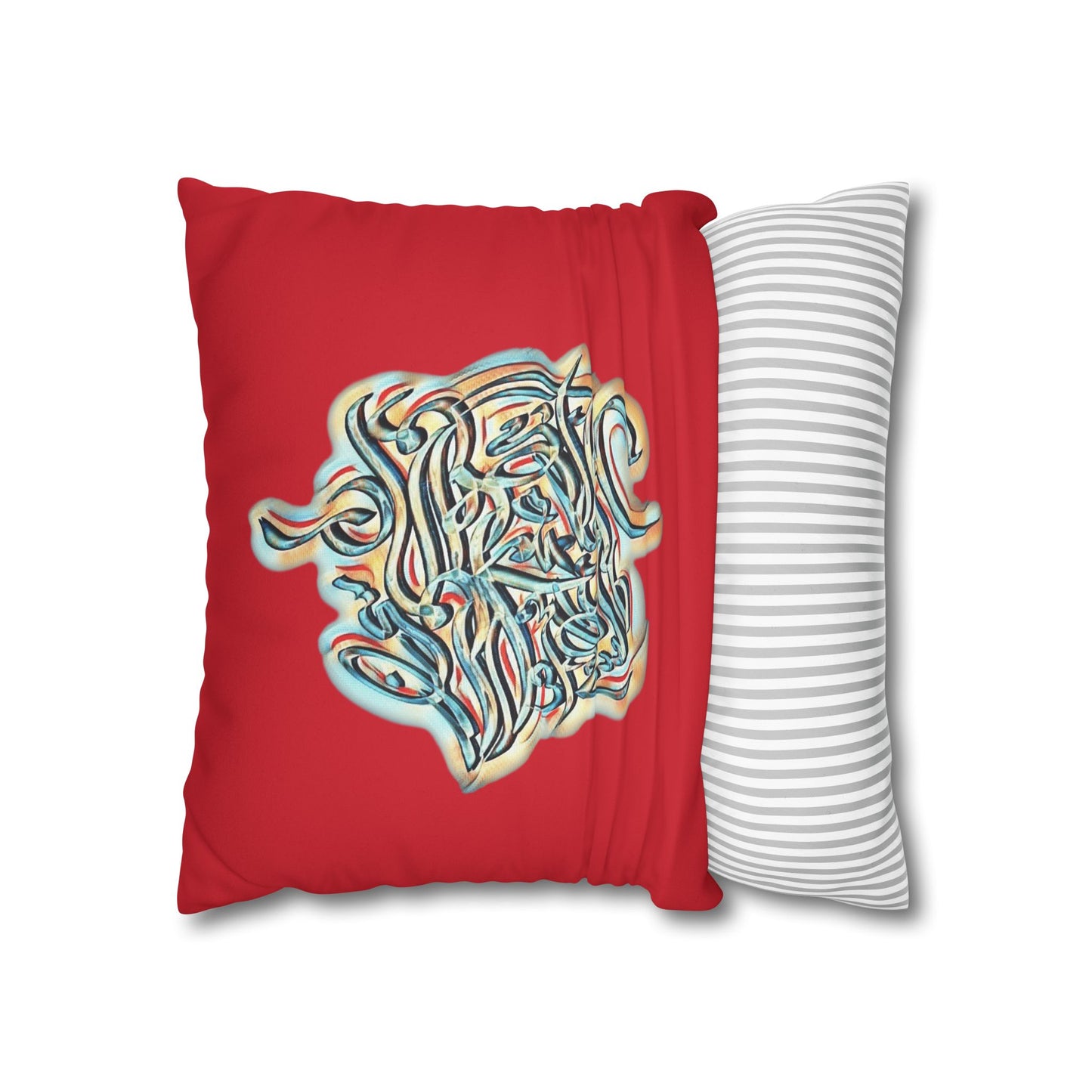 Modern Digital Painting ' Faux Suede Pillowcase - Home Design