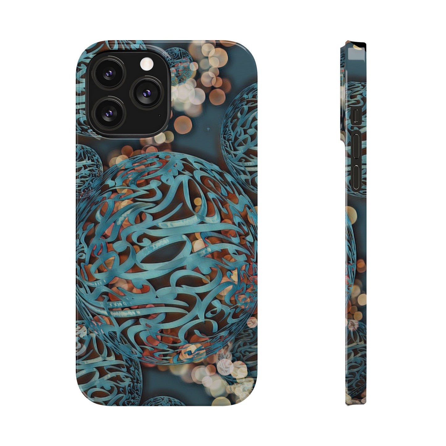' Modern Art Slim Phone Case -LOVE