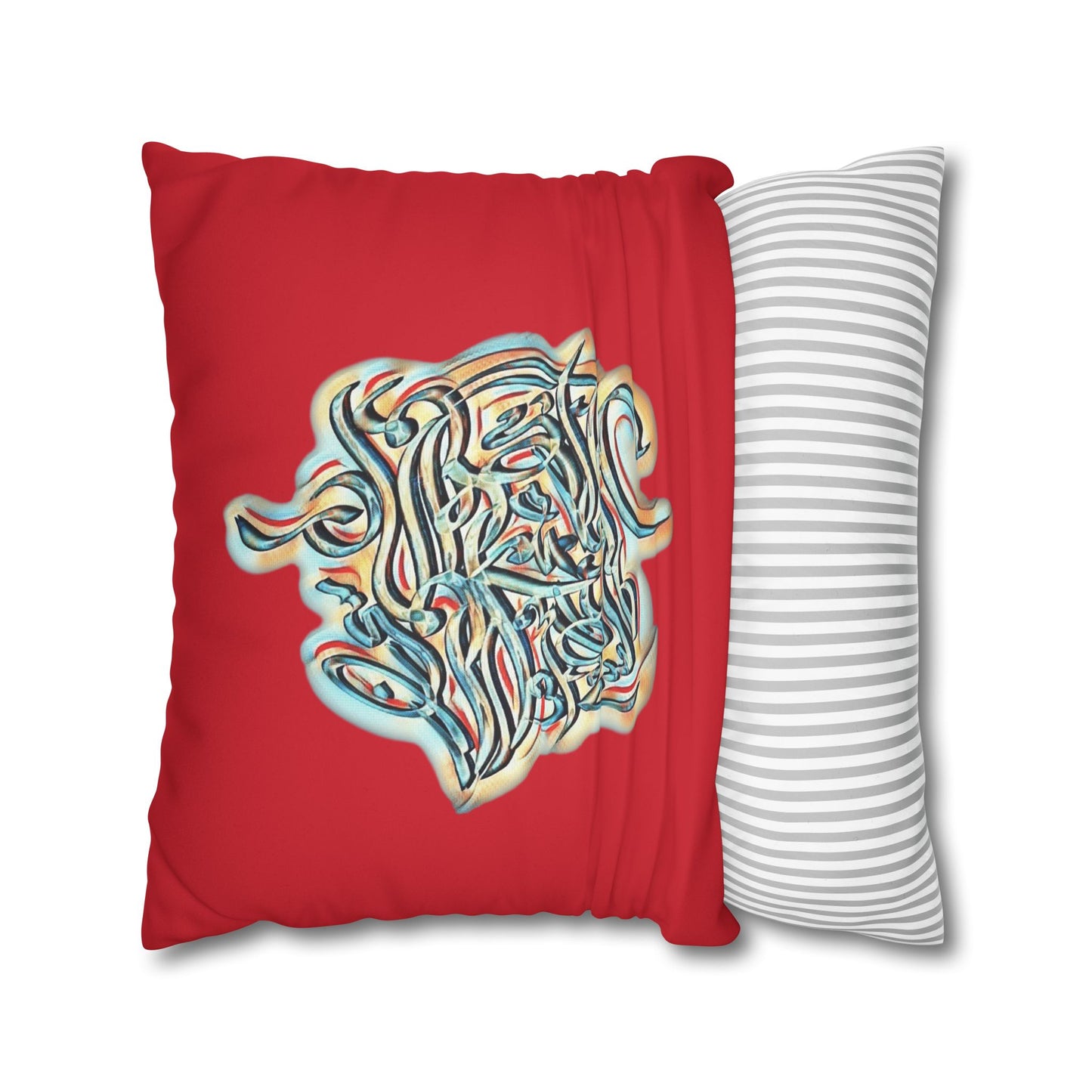 Modern Digital Painting ' Faux Suede Pillowcase - Home Design