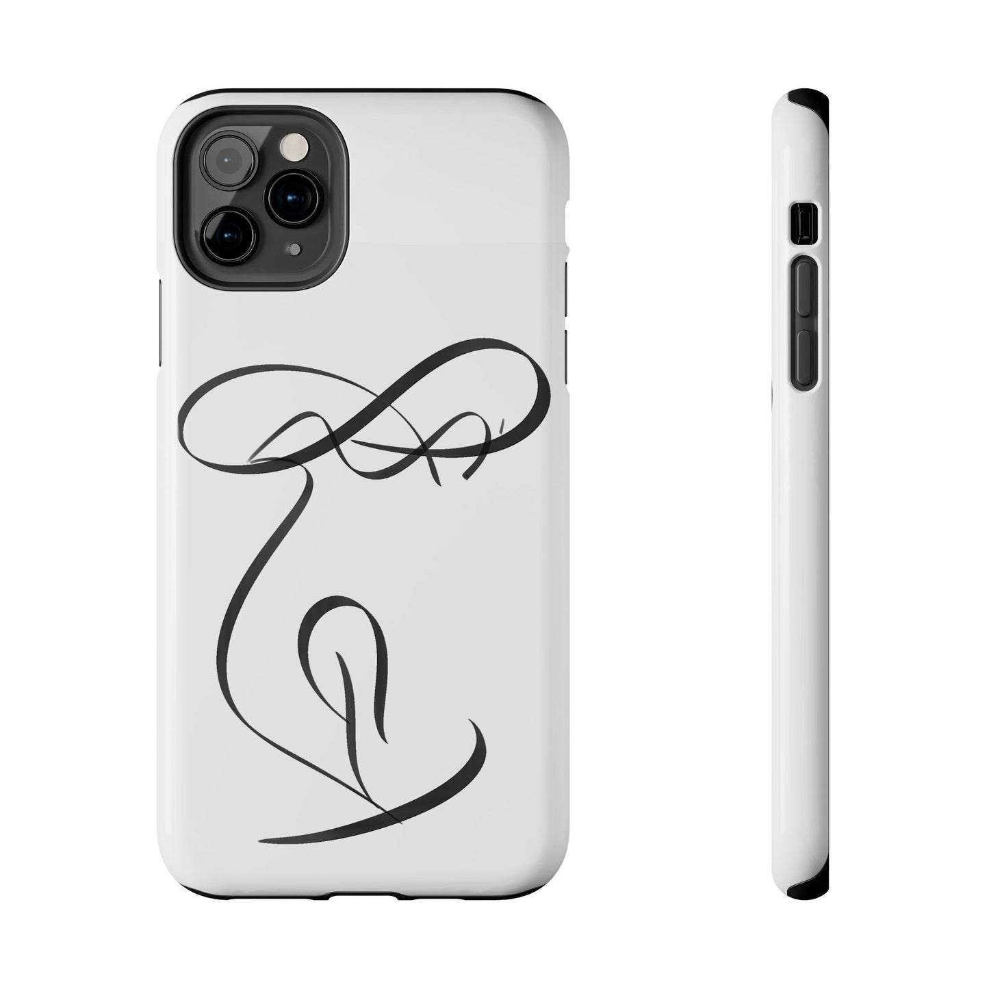 Handwritten Farsi Calligraphy 'Hiich' Design