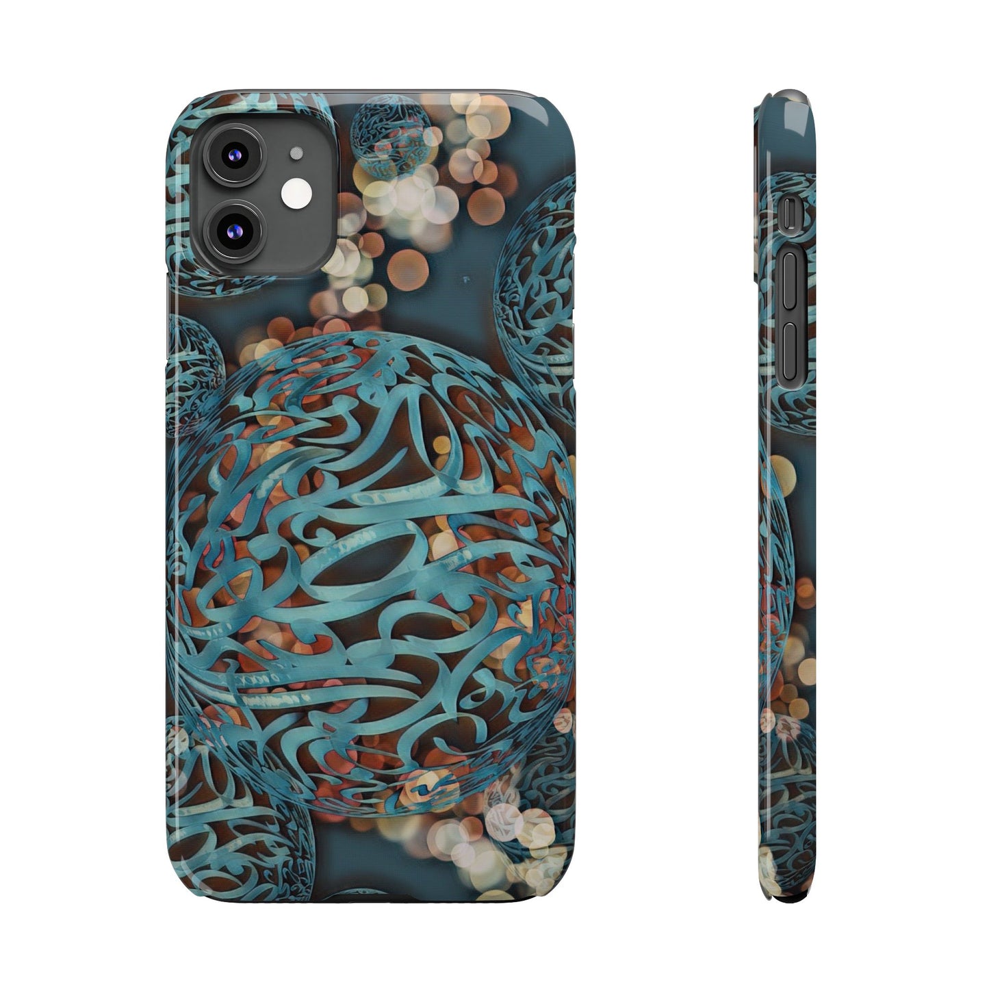 ' Modern Art Slim Phone Case -LOVE