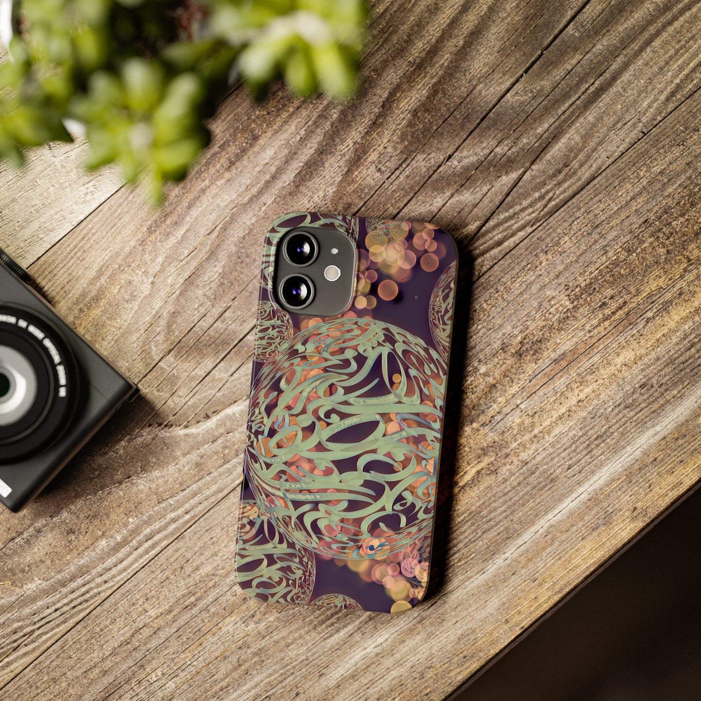 Copy of Copy of ' Modern Art Slim Phone Case -LOVE I-