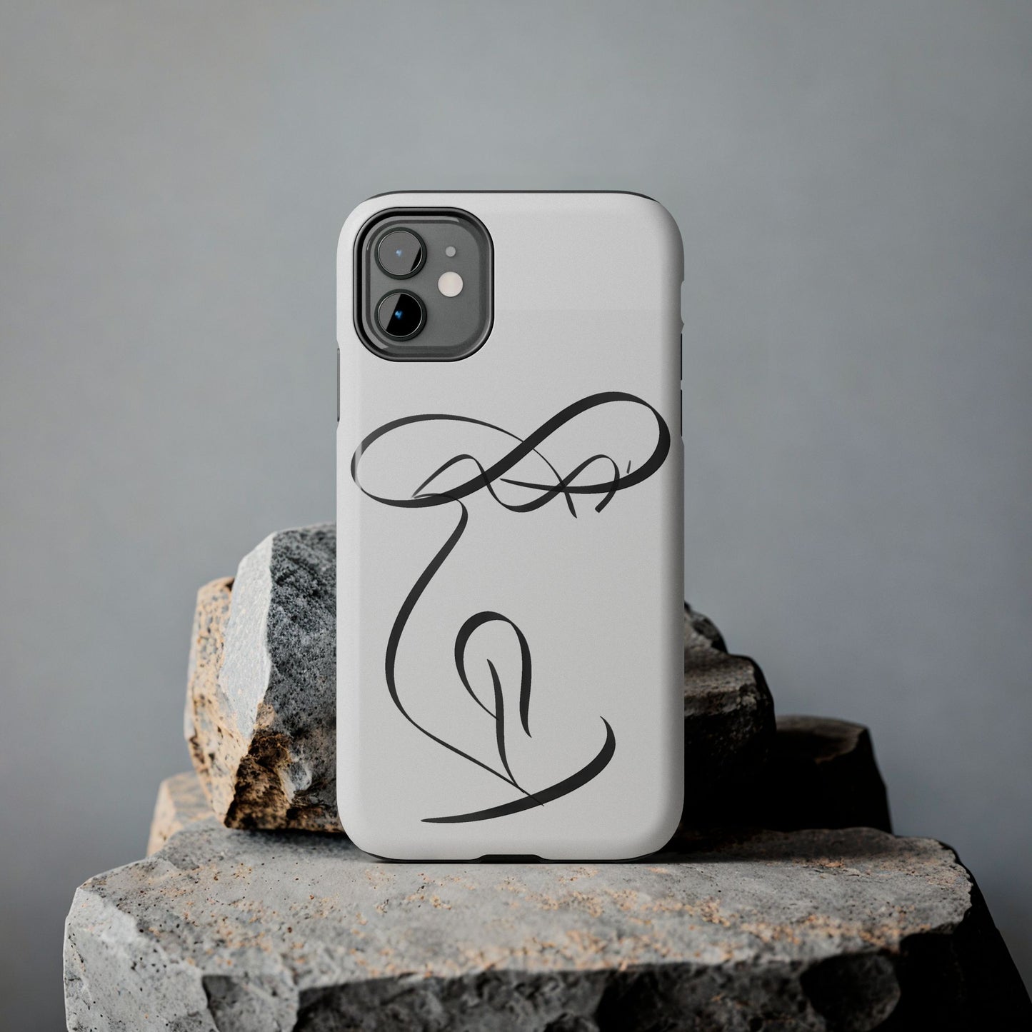 Handwritten Farsi Calligraphy 'Hiich' Design