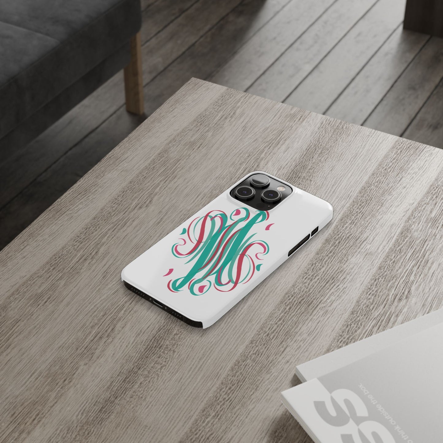 Spring inspired Modern Art Slim Phone Case -,