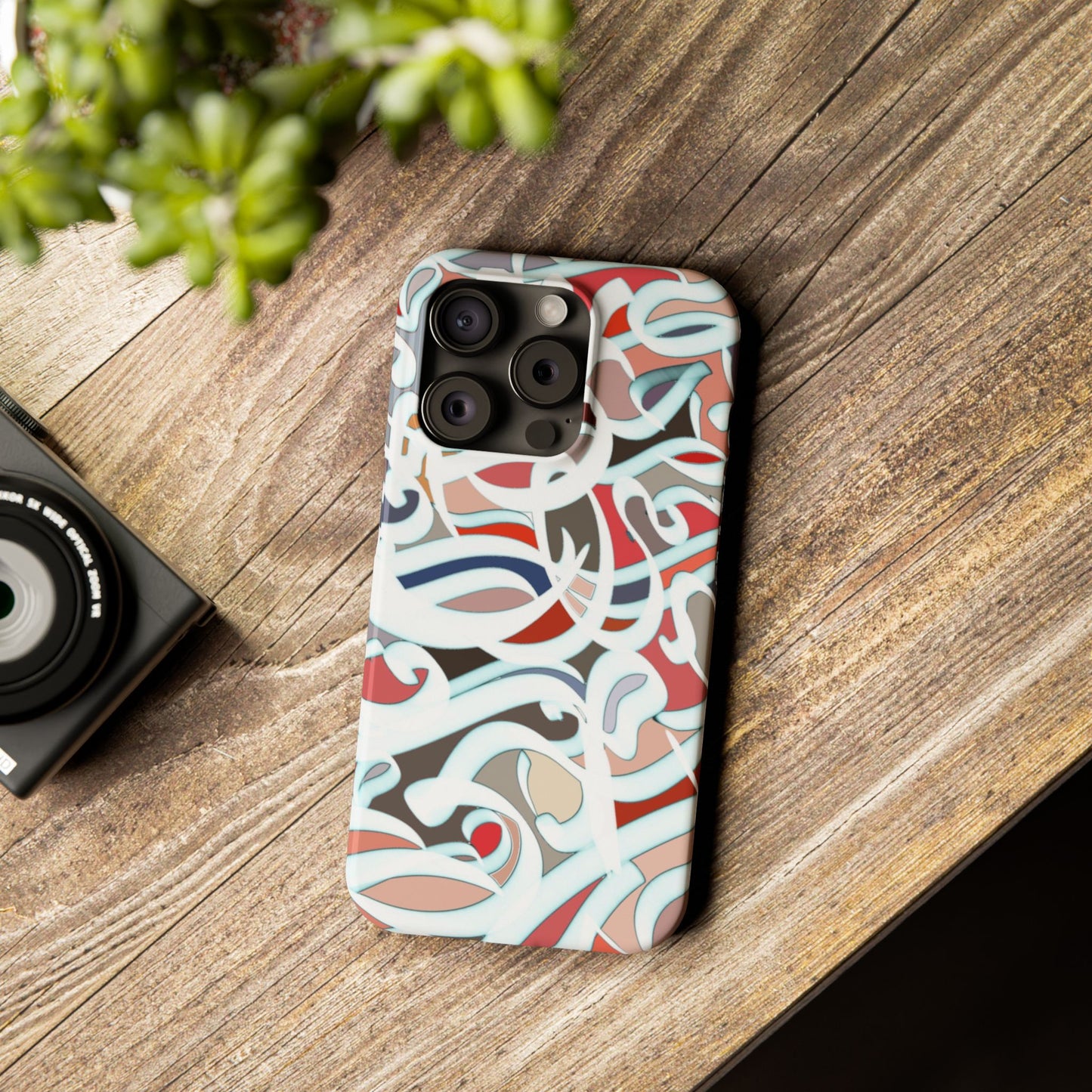 Copy of Copy of Copy of ' Modern Art  Slim Phone Case -LOVE