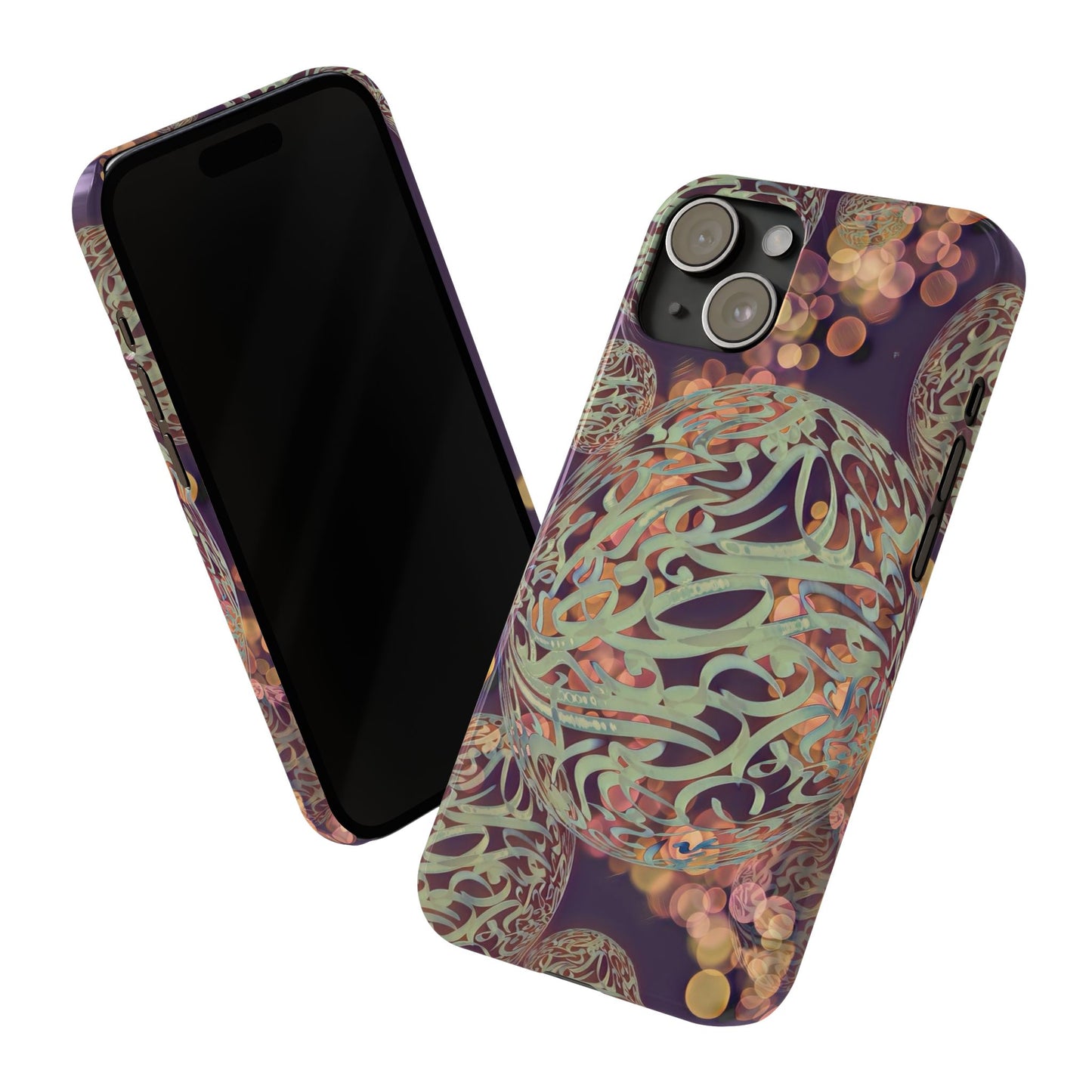 Copy of Copy of ' Modern Art Slim Phone Case -LOVE I-