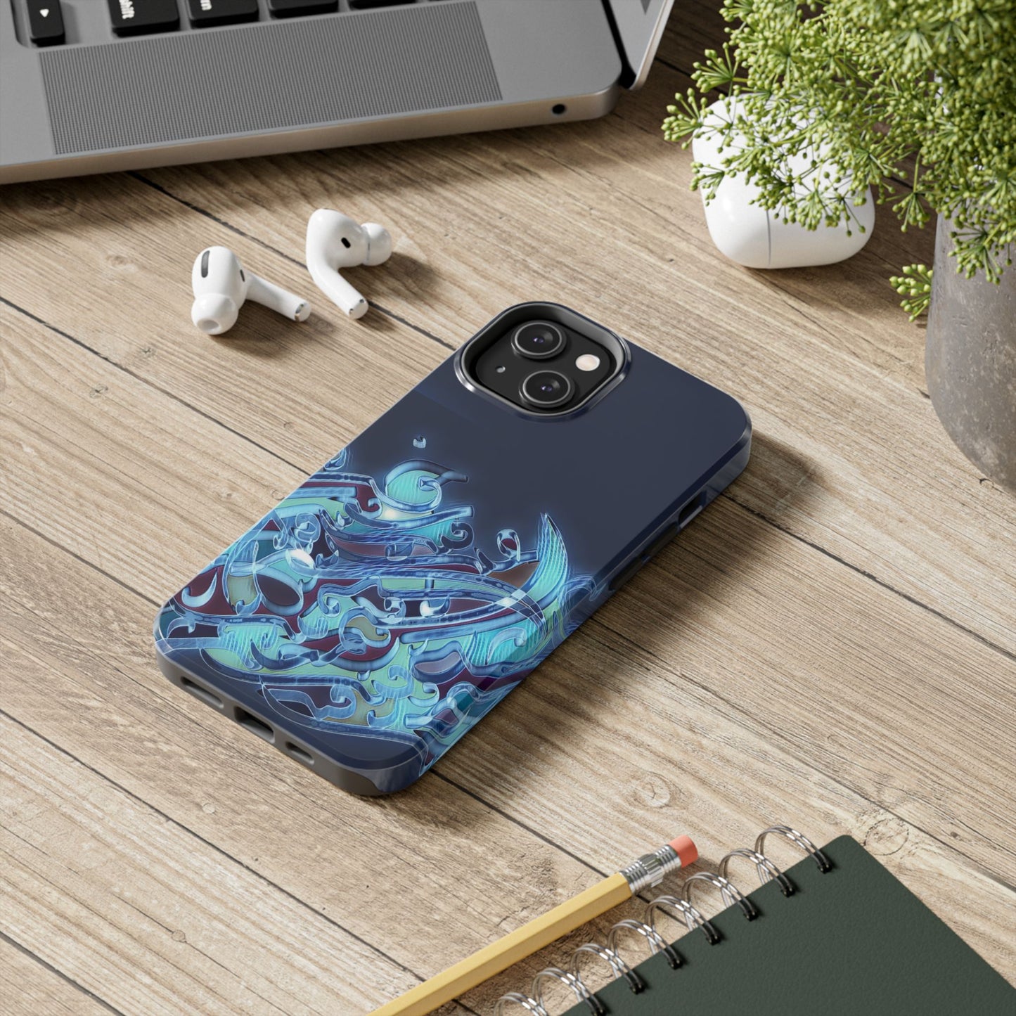 Phone Case Persian Calligraphy Modern Handwriting.