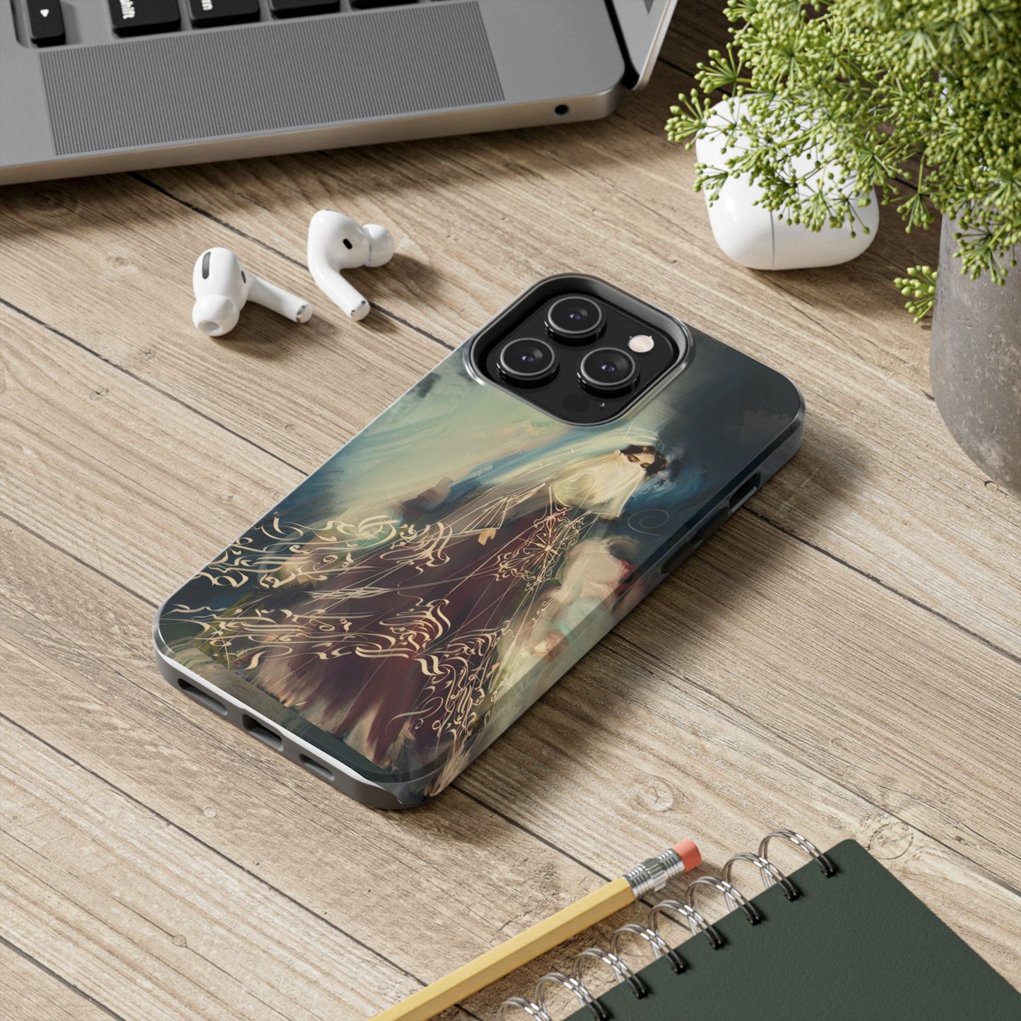 Phone Case Persian Calligraphy painting
