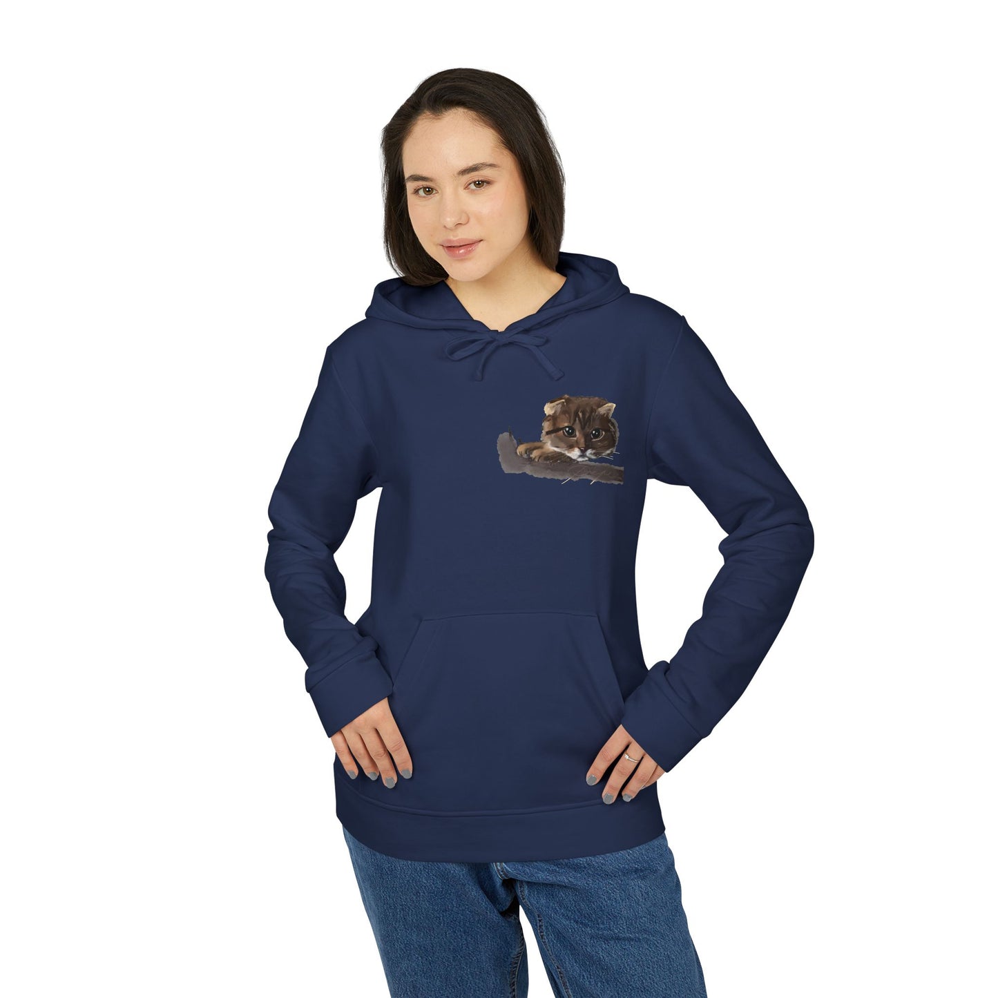 Kalli K X Adidas Unisex Fleece Hoodie- Pepe series