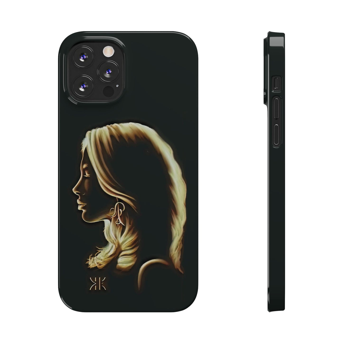 Copy of ' Modern Art Slim Phone Case -LOVE I-
