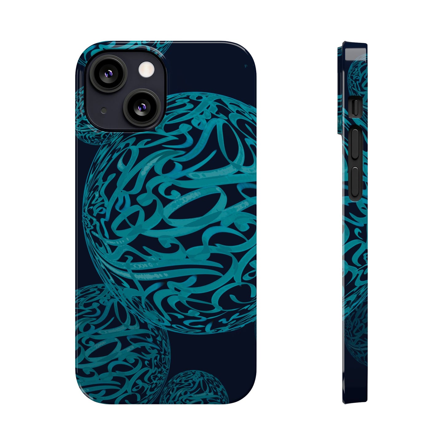 ' Modern Art Slim Phone Case -LOVE