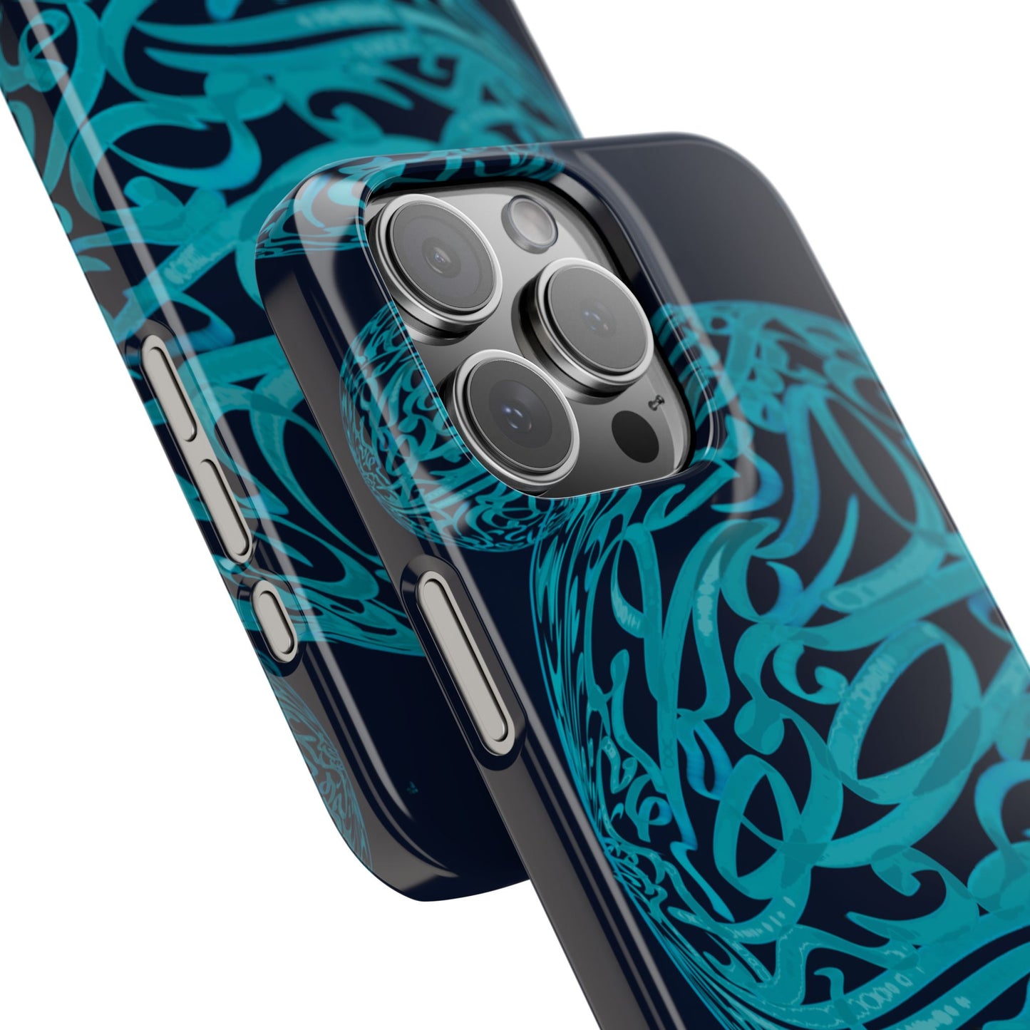 ' Modern Art Slim Phone Case -LOVE