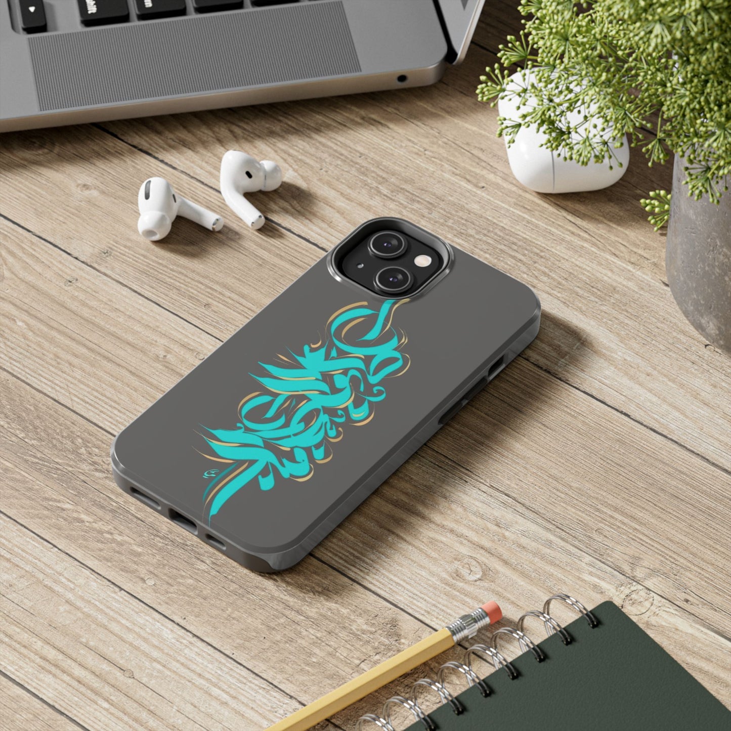 Phone Case Persian Calligraphy Art.