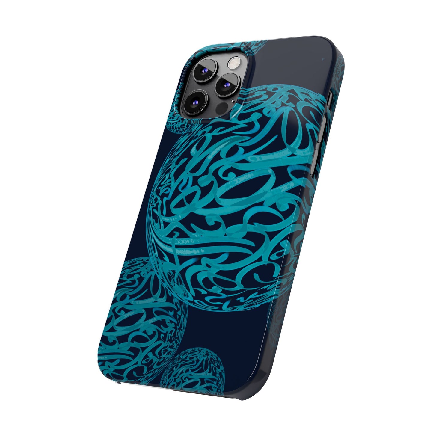 ' Modern Art Slim Phone Case -LOVE