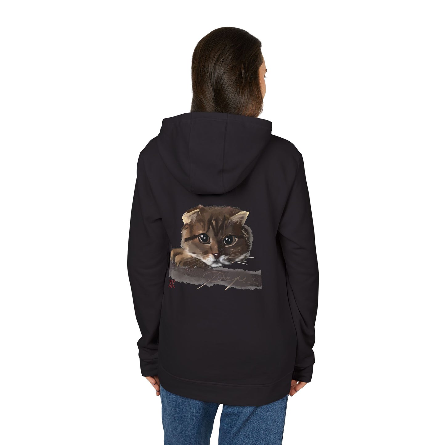 Kalli K X Adidas Unisex Fleece Hoodie- Pepe series