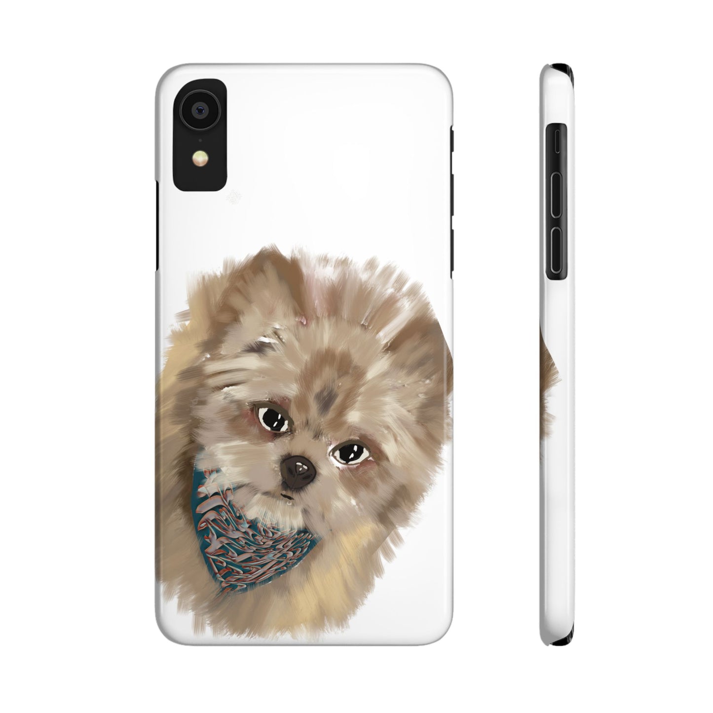 ' Modern Art Slim Phone Case-Lily