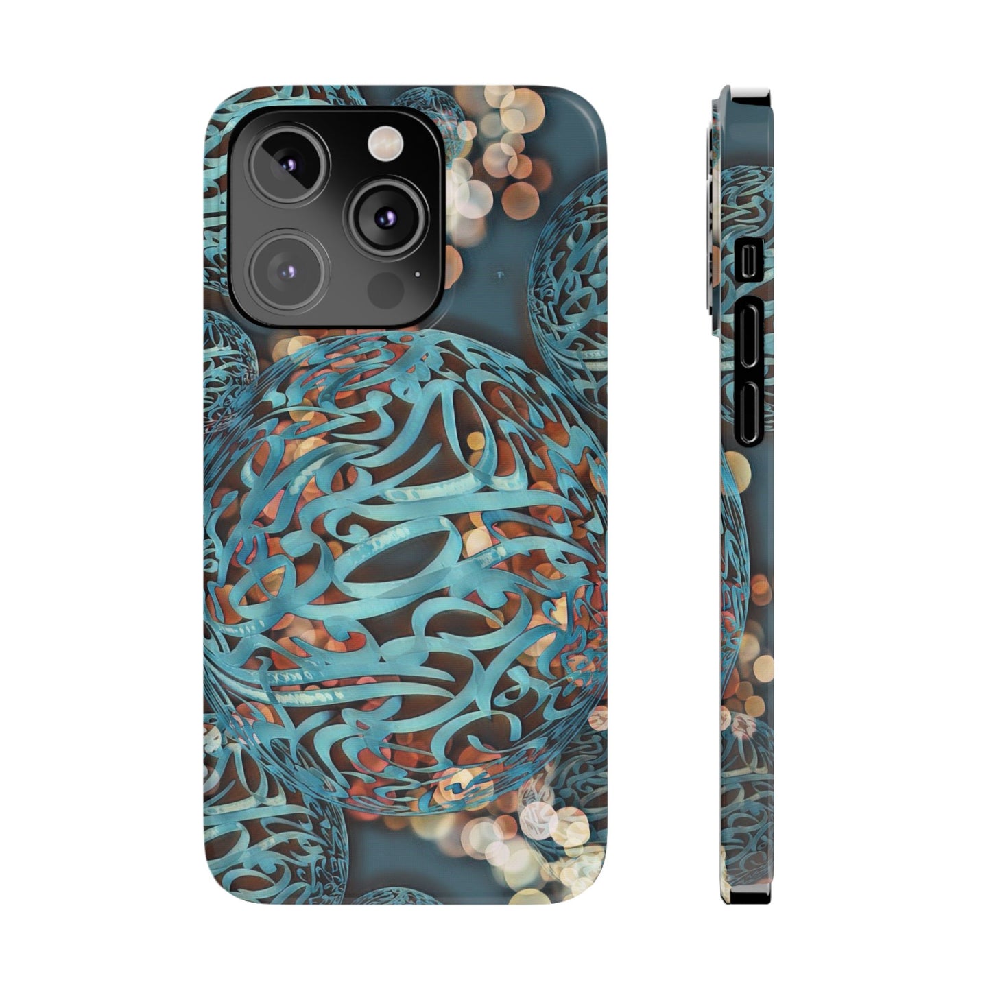 ' Modern Art Slim Phone Case -LOVE