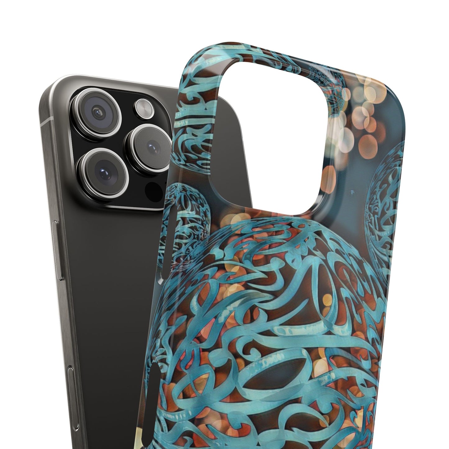 ' Modern Art Slim Phone Case -LOVE