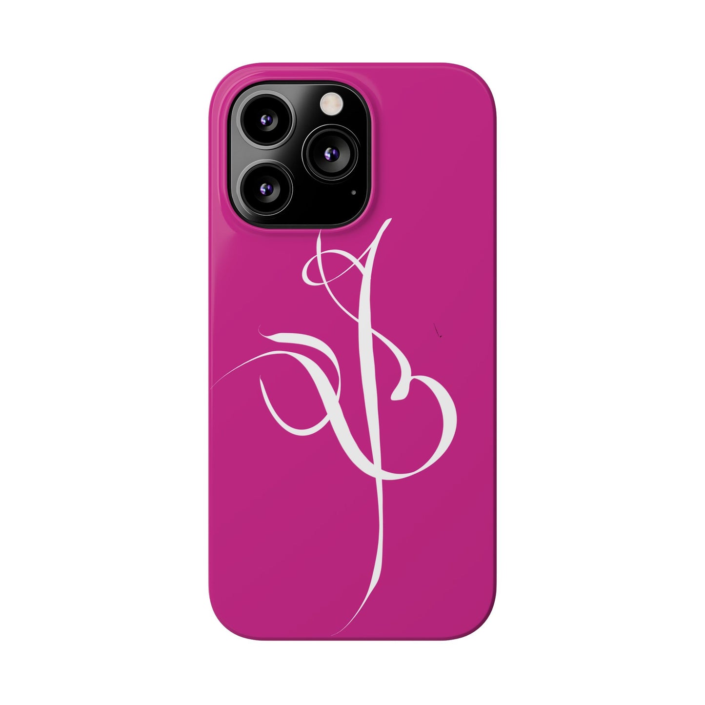 Modern Calligraphy Slim Phone Case -Eshgh (LOVE)