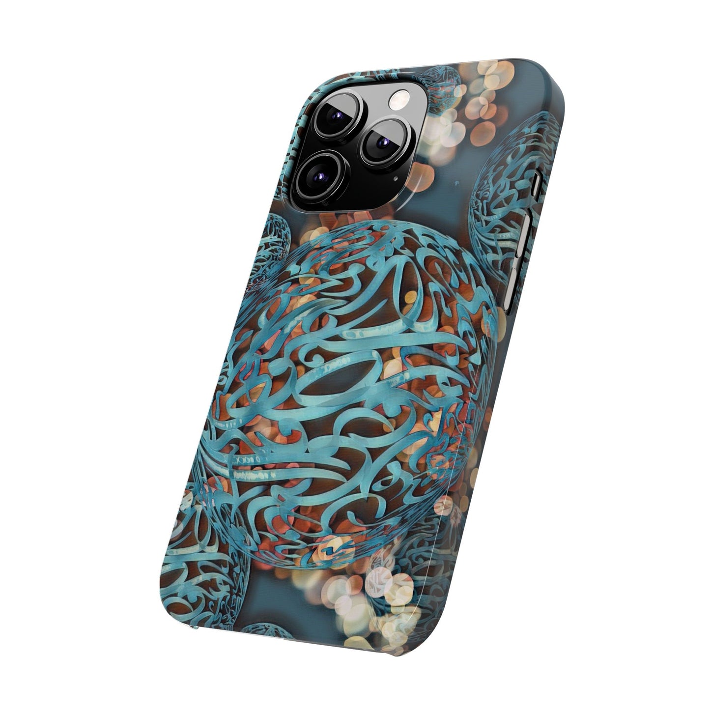 ' Modern Art Slim Phone Case -LOVE