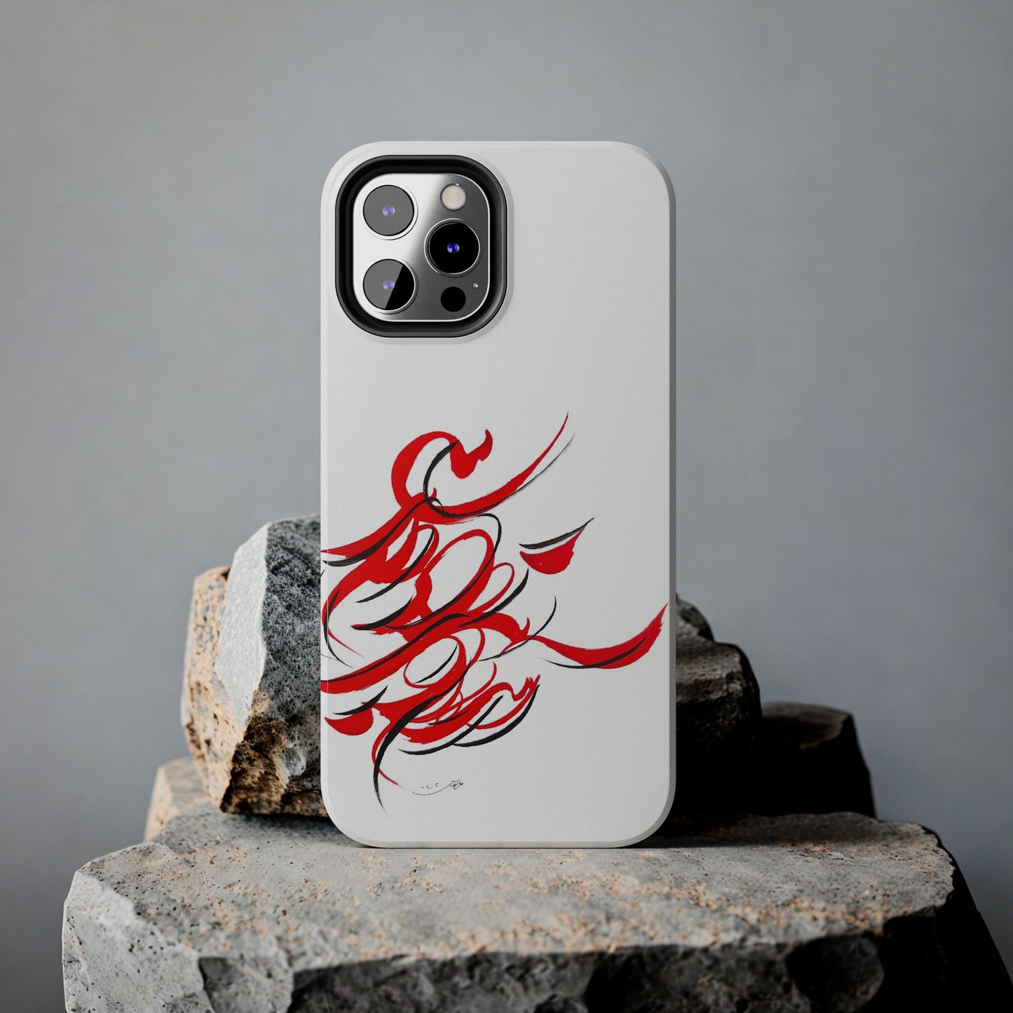 Phone Case Persian Calligraphy Modern Handwriting.