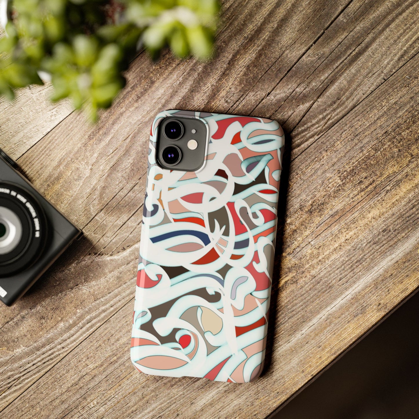 Copy of Copy of Copy of ' Modern Art  Slim Phone Case -LOVE