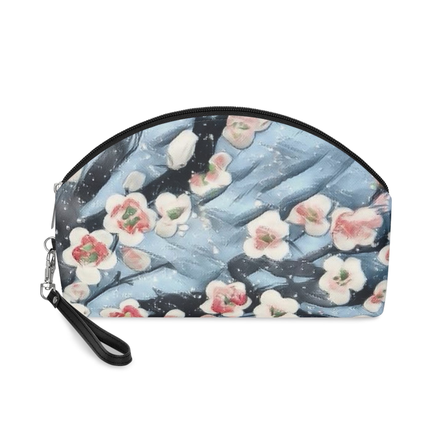 Blossom Calligraphy Stroke Makeup Bag