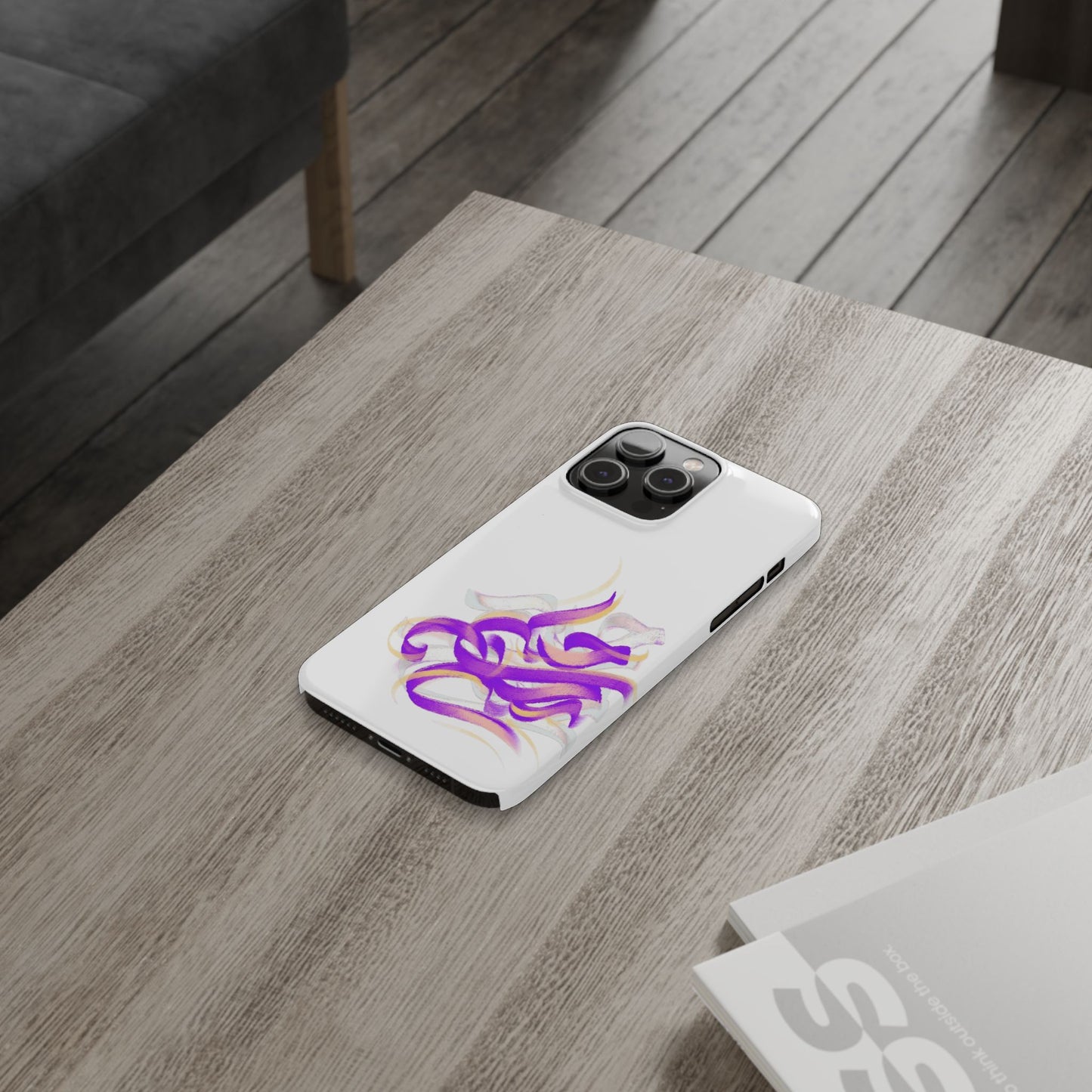 Copy of ' Modern Art Slim Phone Case-Lily