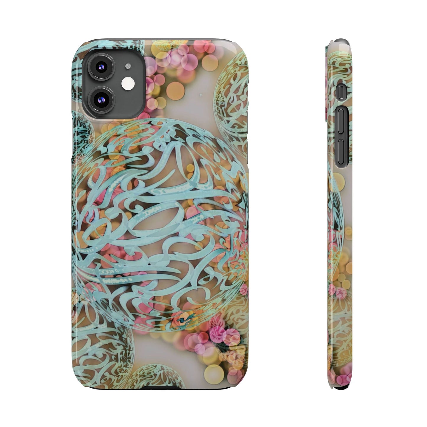 Copy of Copy of Copy of ' Modern Art Slim Phone Case -LOVE I-