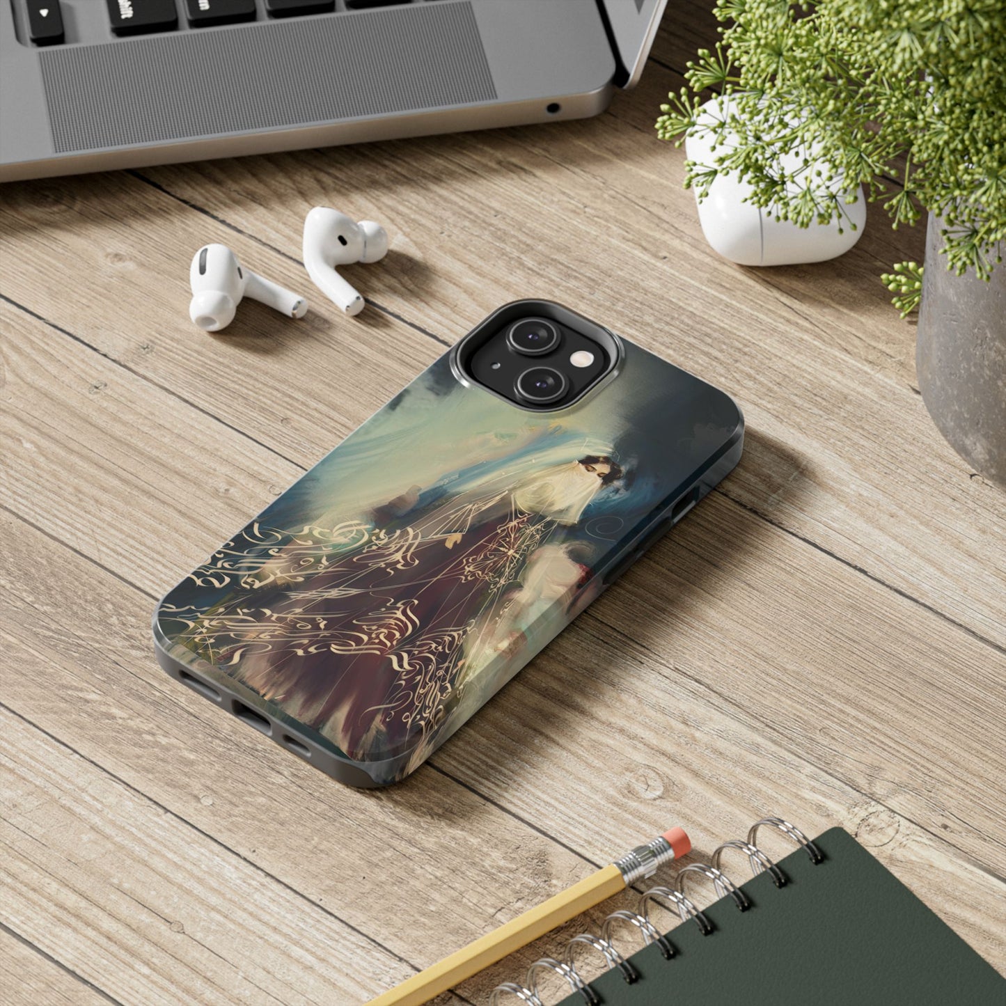 Phone Case Persian Calligraphy painting